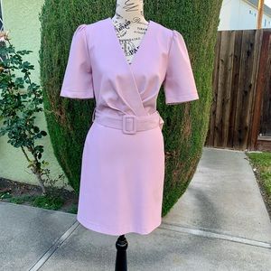 Light purple Lucy Paris dress with belt. I purchased this from Bloomingdale’s